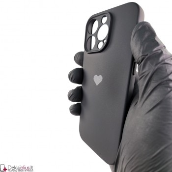 Švelnus silikoninis dėklas - juodas (Apple Iphone 14 Pro) Švelnus silikoninis dėklas - juodas (Apple Iphone 14 Pro)